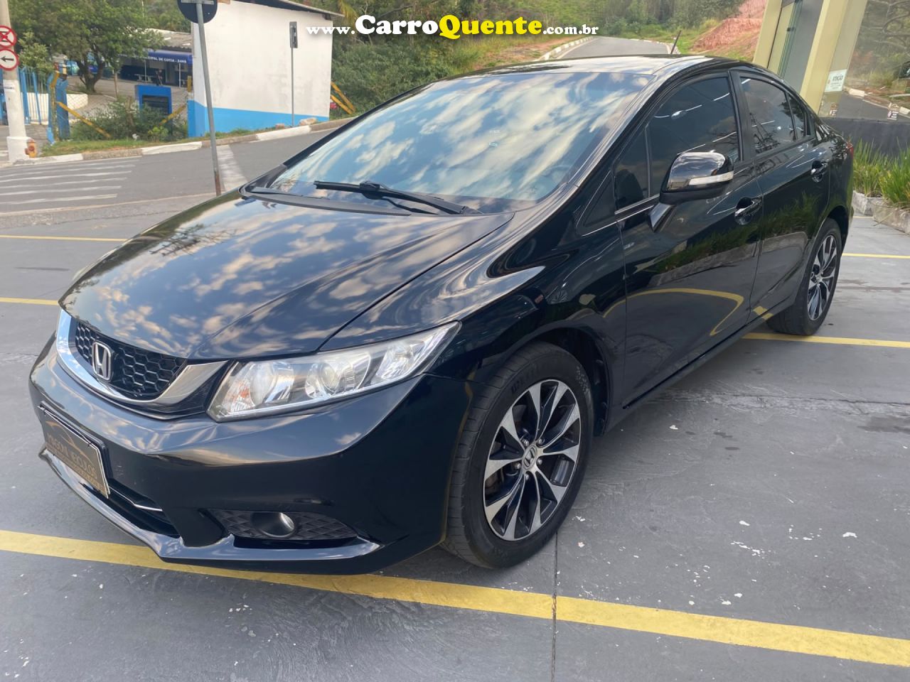 HONDA   CIVIC SEDAN LXR 2.0 FLEXONE 16V AUT. 4P   PRETO 2016 2.0 FLEX - Loja
