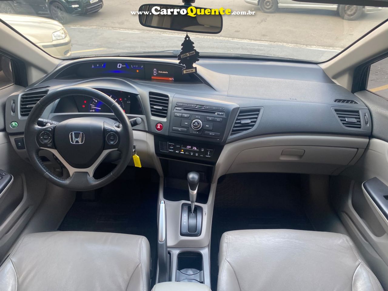 HONDA   CIVIC SEDAN LXR 2.0 FLEXONE 16V AUT. 4P   PRETO 2016 2.0 FLEX - Loja
