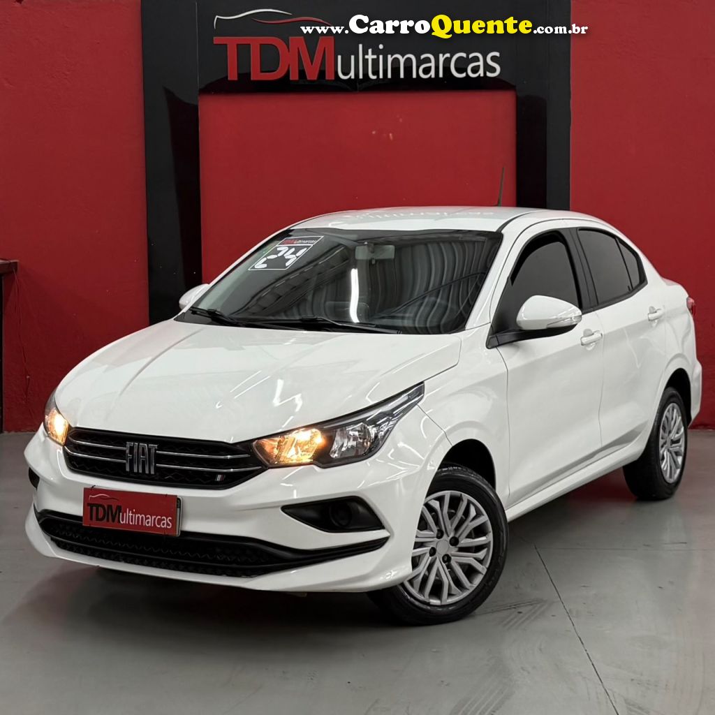 FIAT   CRONOS DRIVE GSR 1.3 8V FLEX   BRANCO 2024 1.3 FLEX - Loja