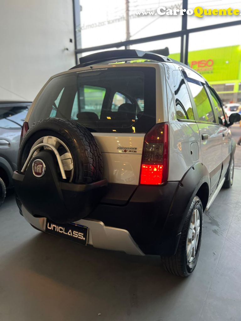 FIAT   IDEIA ADVENTURE FLEX    PRATA 2010 1.8 FLEX - Loja