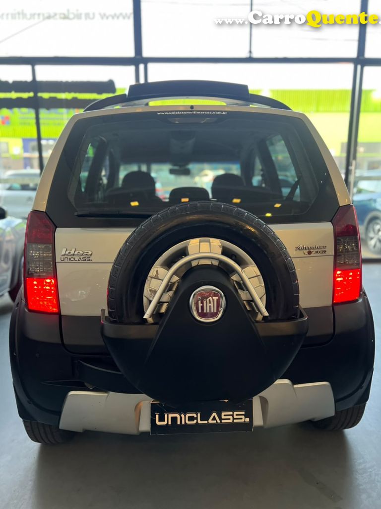 FIAT   IDEIA ADVENTURE FLEX    PRATA 2010 1.8 FLEX - Loja