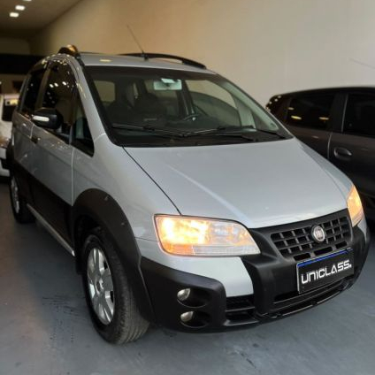 FIAT   IDEIA ADVENTURE FLEX    PRATA 2010 1.8 FLEX