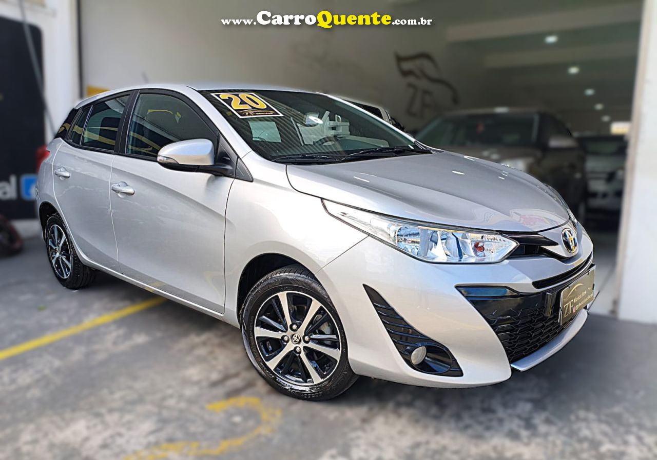 TOYOTA   YARIS XS CONNECT 1.5 FLEX 16V 5P AUT.   PRATA 2020 1.5 FLEX - Loja
