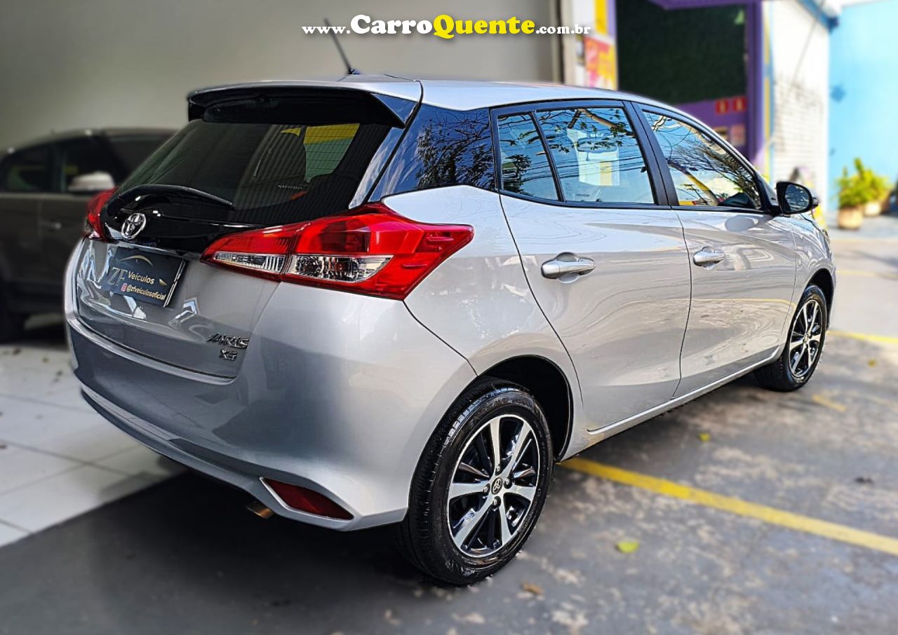 TOYOTA   YARIS XS CONNECT 1.5 FLEX 16V 5P AUT.   PRATA 2020 1.5 FLEX - Loja