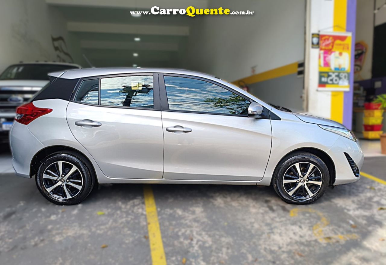 TOYOTA   YARIS XS CONNECT 1.5 FLEX 16V 5P AUT.   PRATA 2020 1.5 FLEX - Loja