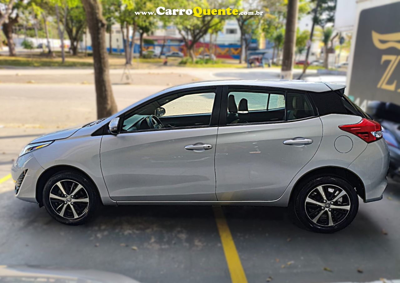 TOYOTA   YARIS XS CONNECT 1.5 FLEX 16V 5P AUT.   PRATA 2020 1.5 FLEX - Loja