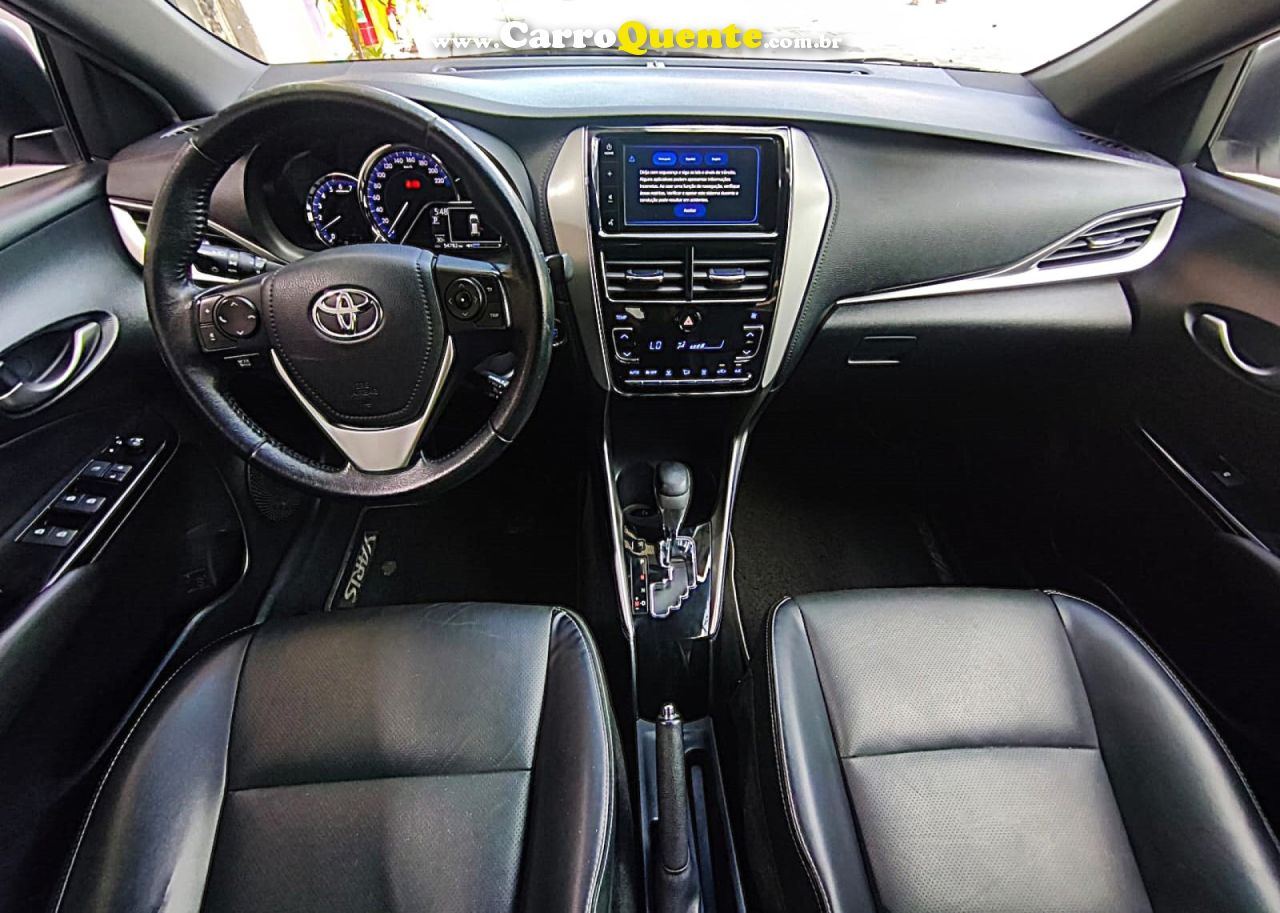 TOYOTA   YARIS XS CONNECT 1.5 FLEX 16V 5P AUT.   PRATA 2020 1.5 FLEX - Loja