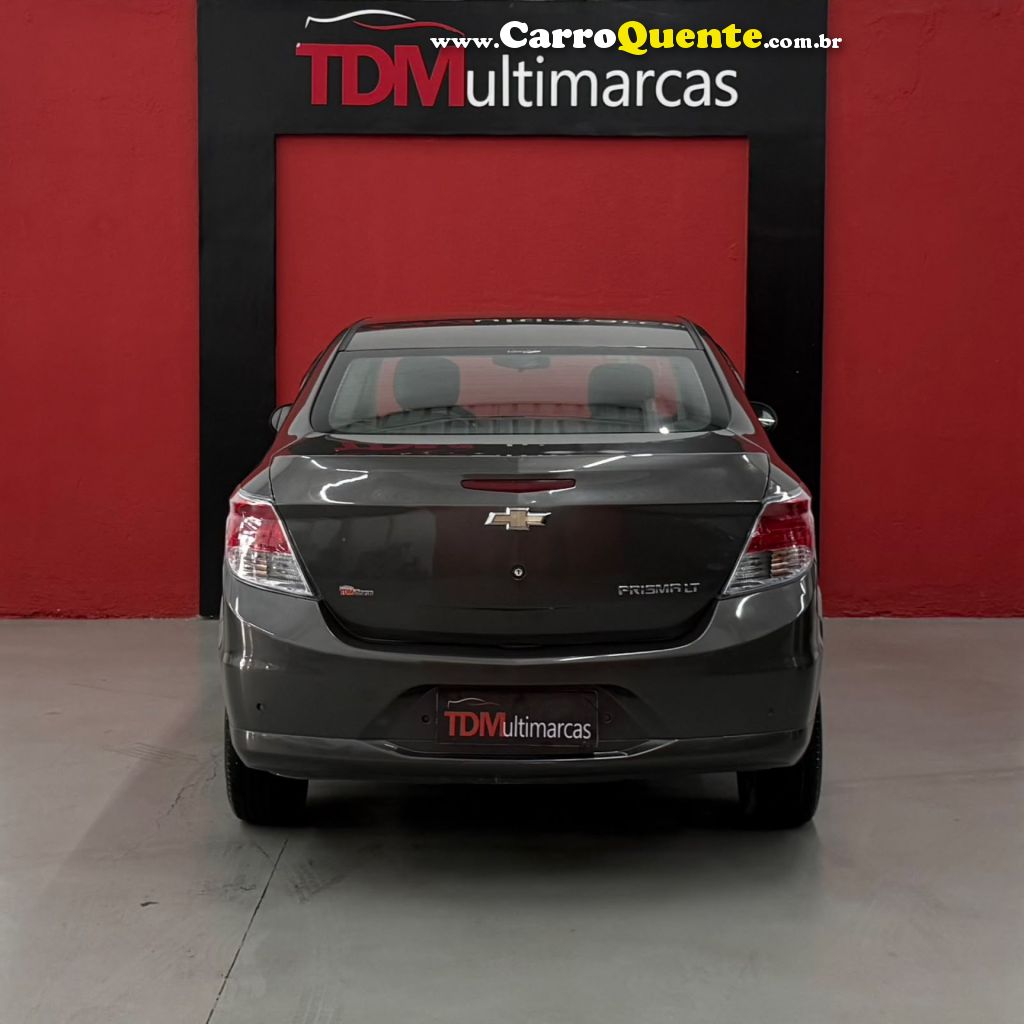 CHEVROLET   PRISMA SED. LT 1.0 8V FLEXPOWER 4P   CINZA 2015 1.0 FLEX - Loja