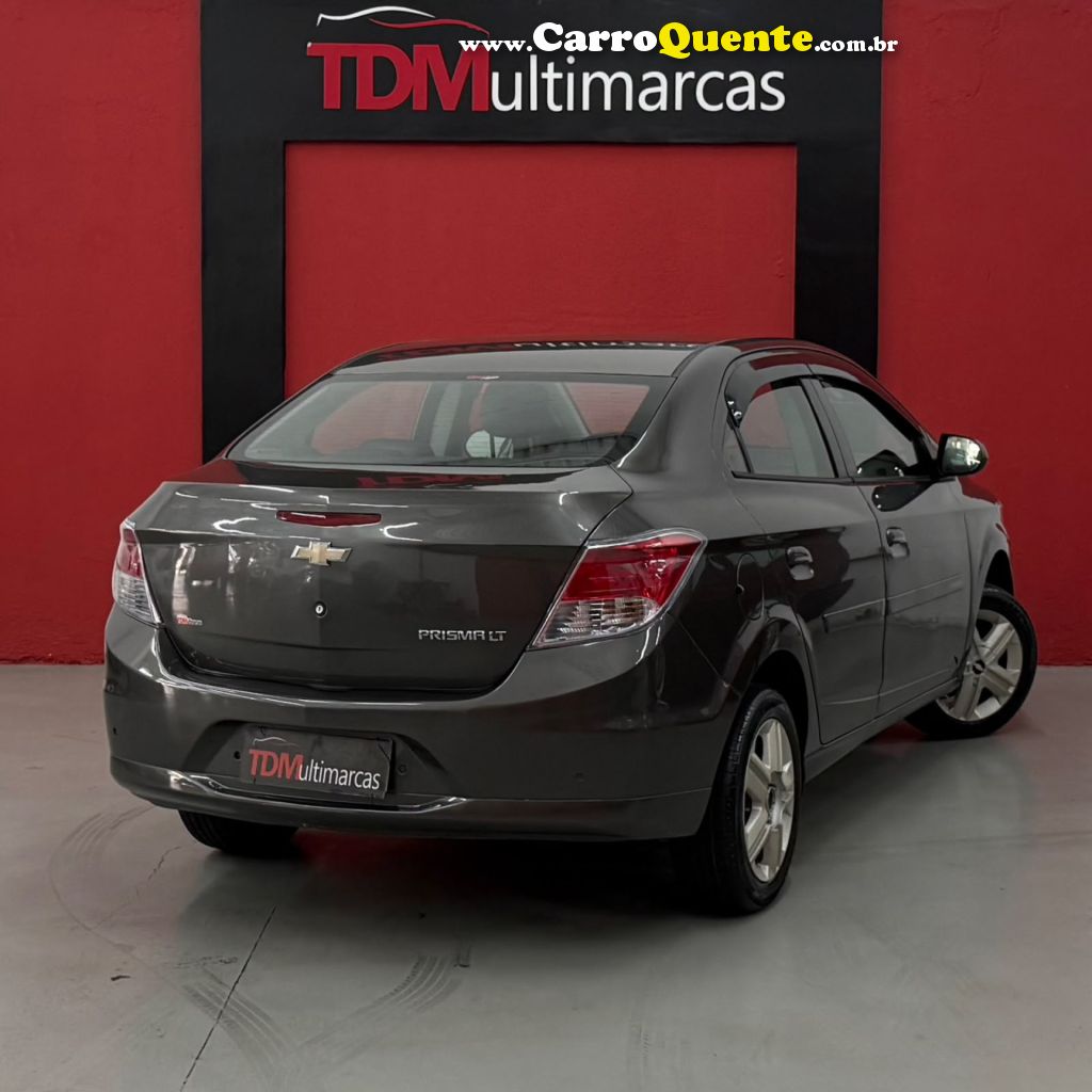 CHEVROLET   PRISMA SED. LT 1.0 8V FLEXPOWER 4P   CINZA 2015 1.0 FLEX - Loja