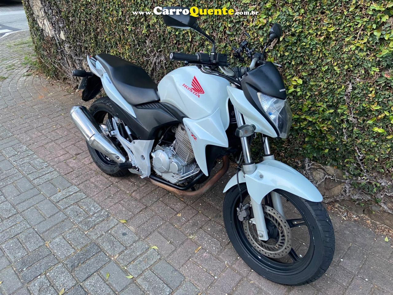 HONDA   CB 300R 300R FLEX   BRANCO 2014 300 GASOLINA - Loja