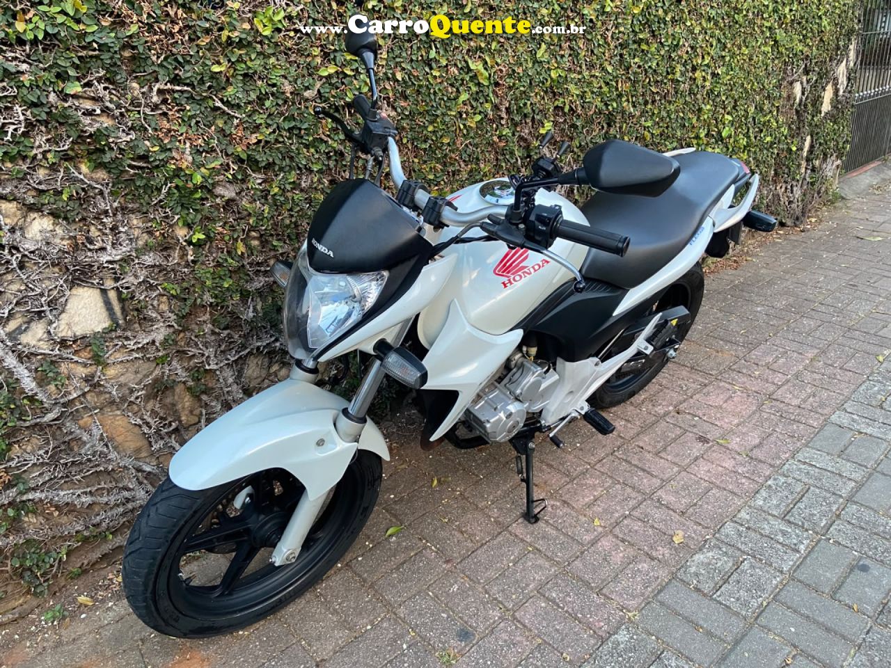 HONDA   CB 300R 300R FLEX   BRANCO 2014 300 GASOLINA - Loja