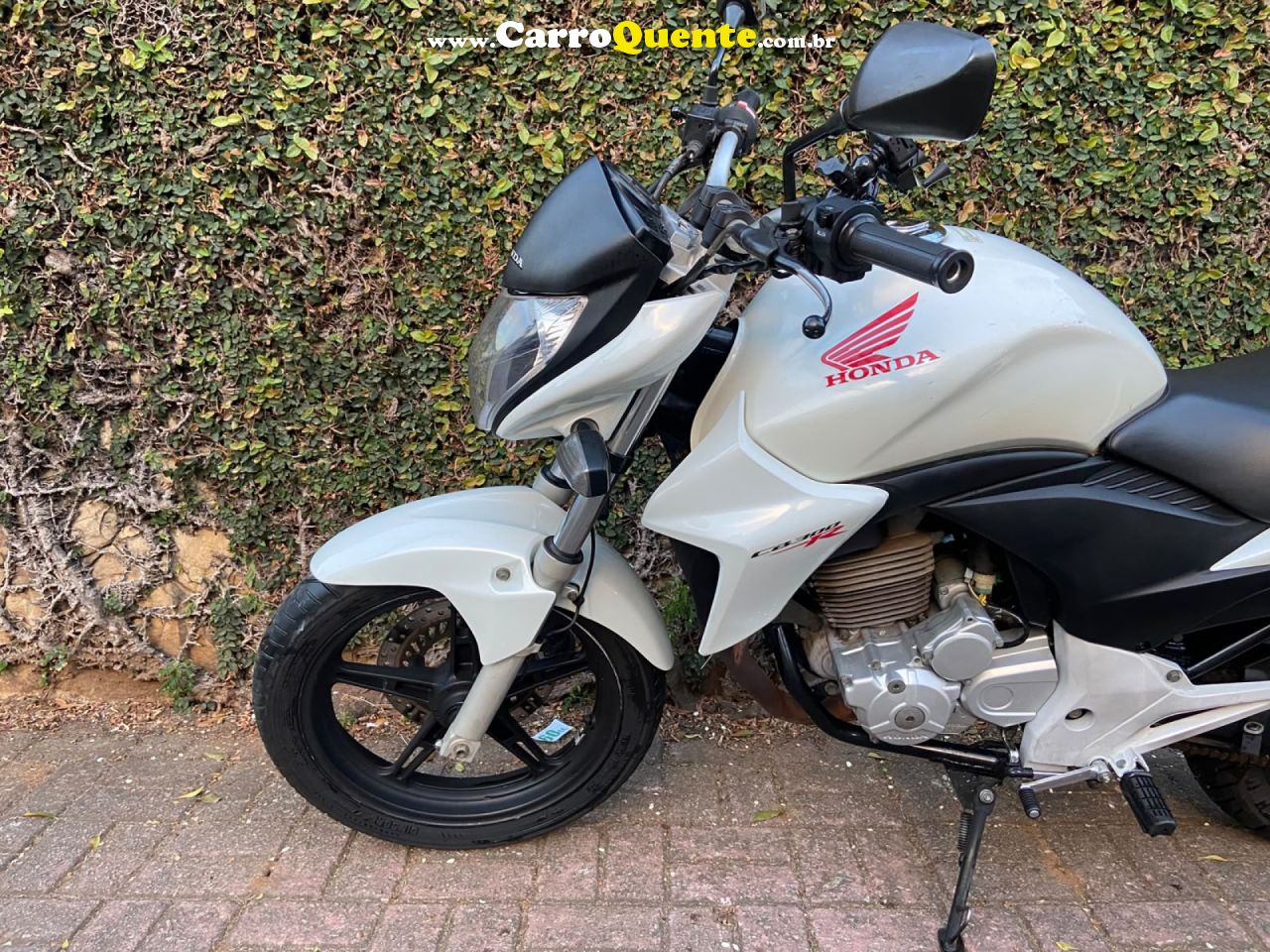 HONDA   CB 300R 300R FLEX   BRANCO 2014 300 GASOLINA - Loja