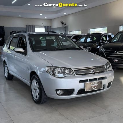 FIAT   PALIO WEEKEND ELX 1.4 MPI FIRE FLEX 8V   PRATA 2008 1.4 FLEX