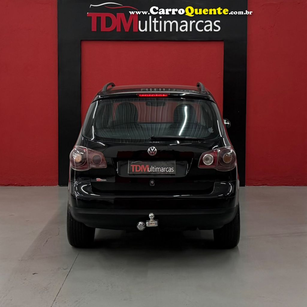 VOLKSWAGEN   SPACEFOX COMFORTLINE 1.6 MI T.FLEX 8V 5P   PRETO 2008 1.6 GASOLINA - Loja