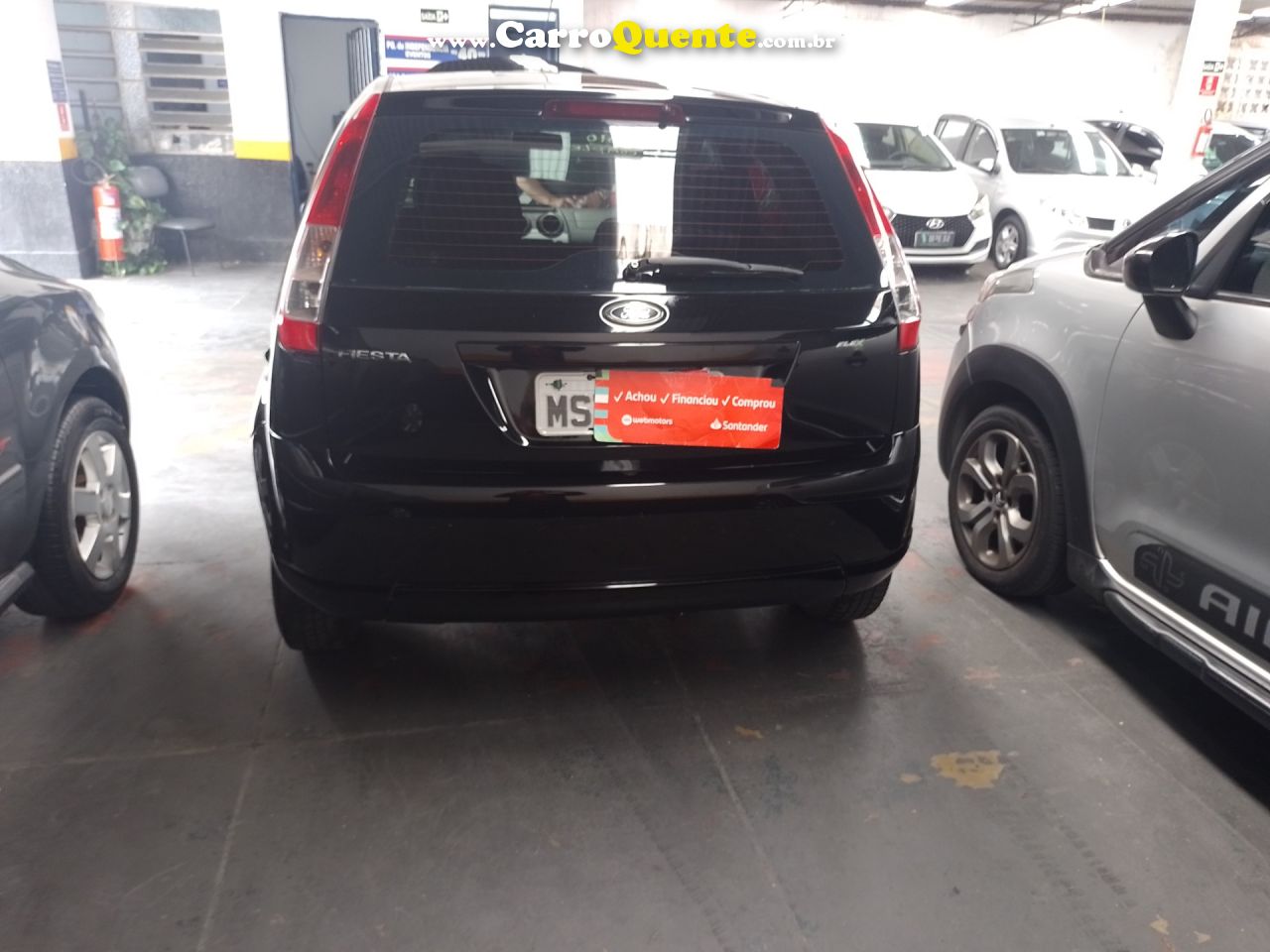 FORD   FIESTA 1.0 8V FLEXCLASS 1.0 8V FLEX 5P   PRETO 2010 1.0 FLEX - Loja