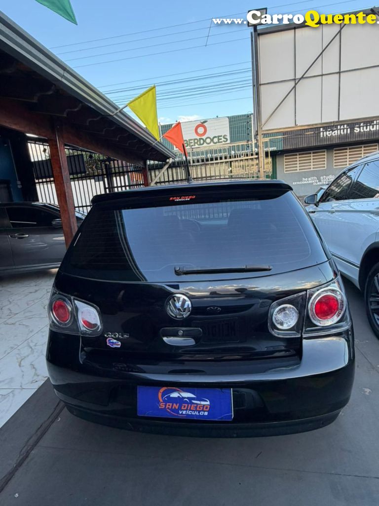 VOLKSWAGEN   GOLF SPORTLINE 1.6 MI TOTAL FLEX 8V 4P   PRETO 2011 1.6 FLEX - Loja