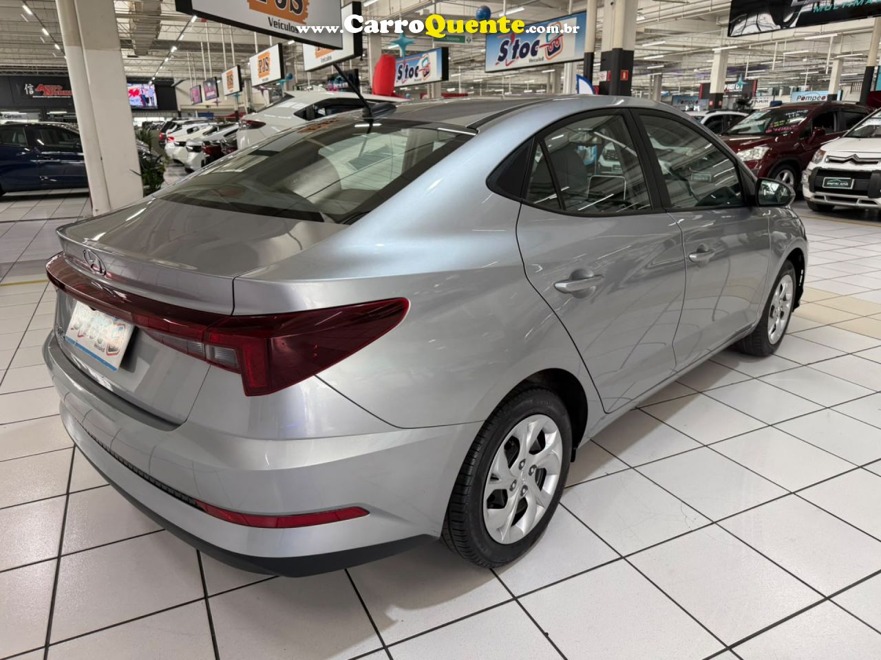 HYUNDAI   HB20S C.PLUSC.STYLE1.0 FLEX 12V MEC. 4P   PRATA 2026 1.0 FLEX - Loja