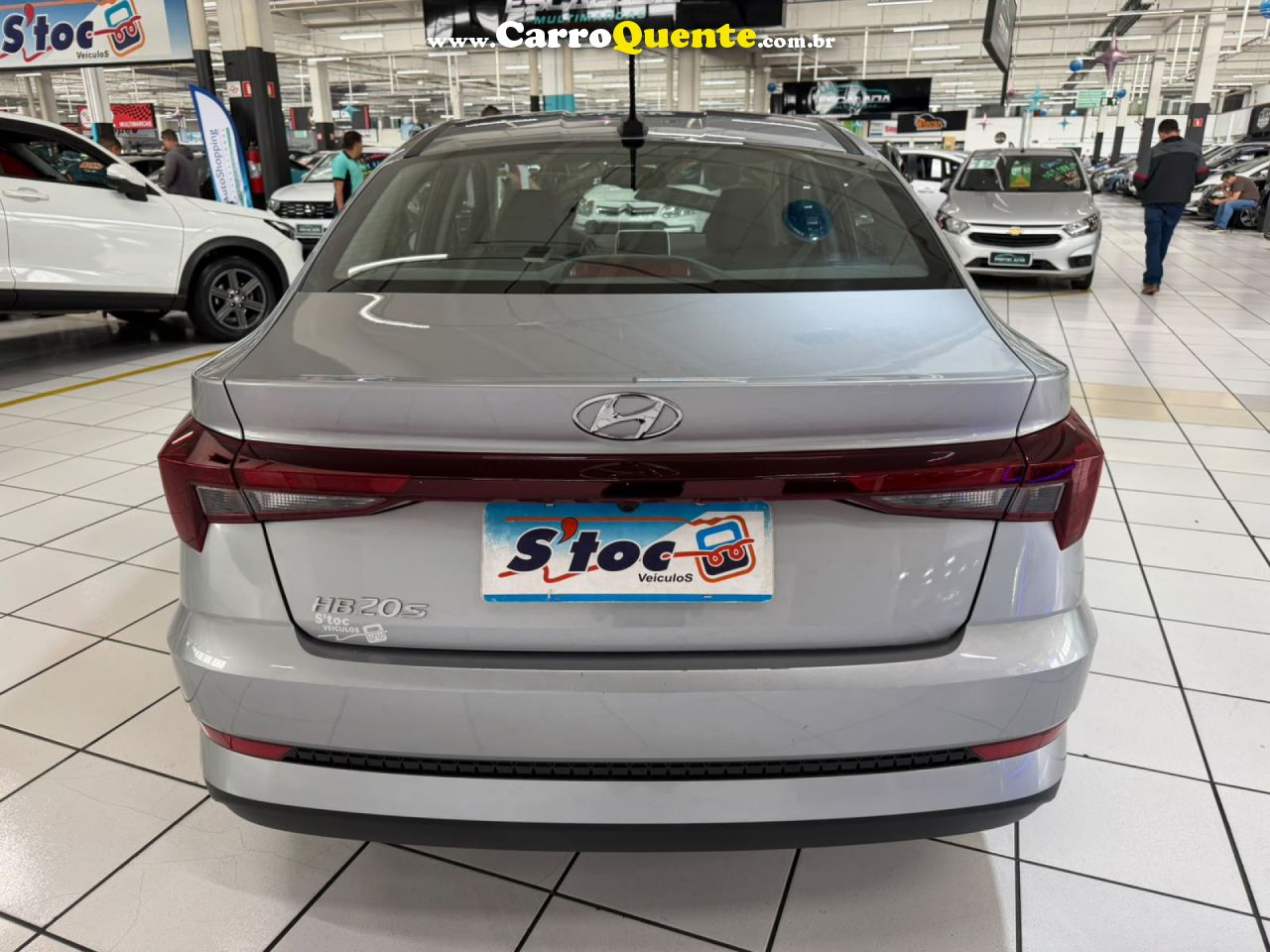 HYUNDAI   HB20S C.PLUSC.STYLE1.0 FLEX 12V MEC. 4P   PRATA 2026 1.0 FLEX - Loja