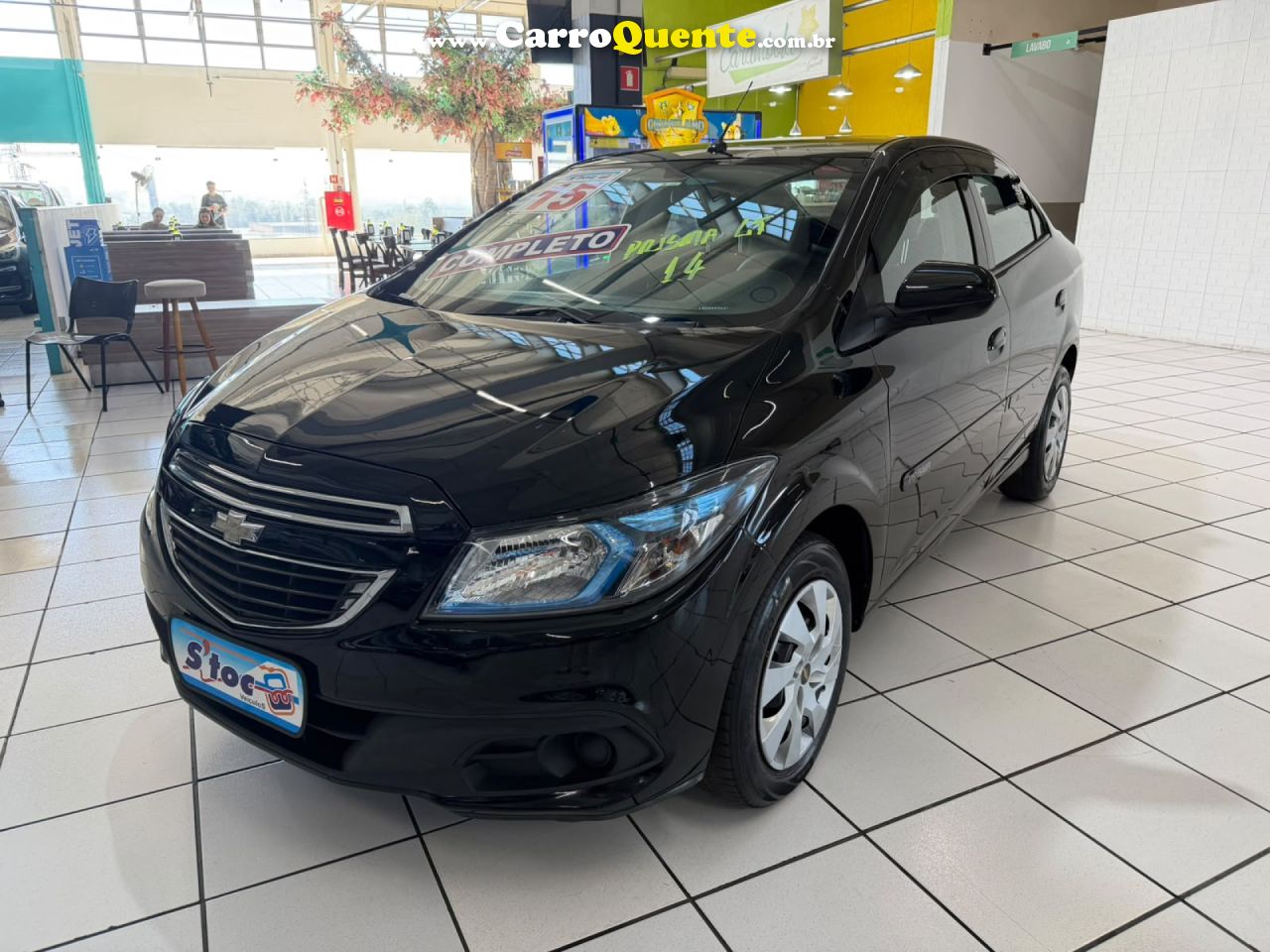 CHEVROLET   PRISMA SED. LT 1.4 8V FLEXPOWER 4P   PRETO 2015 1.4 FLEX - Loja