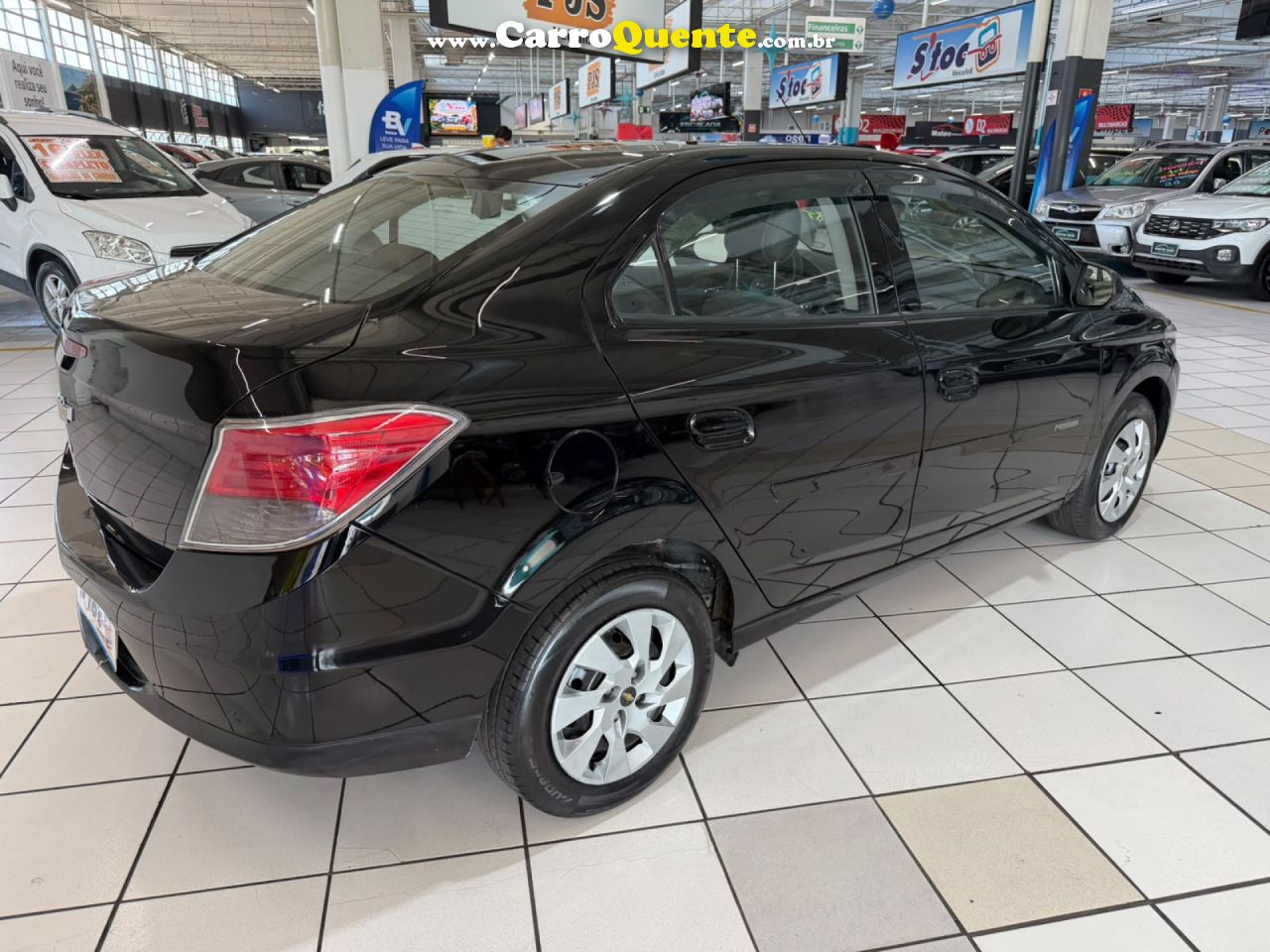 CHEVROLET   PRISMA SED. LT 1.4 8V FLEXPOWER 4P   PRETO 2015 1.4 FLEX - Loja
