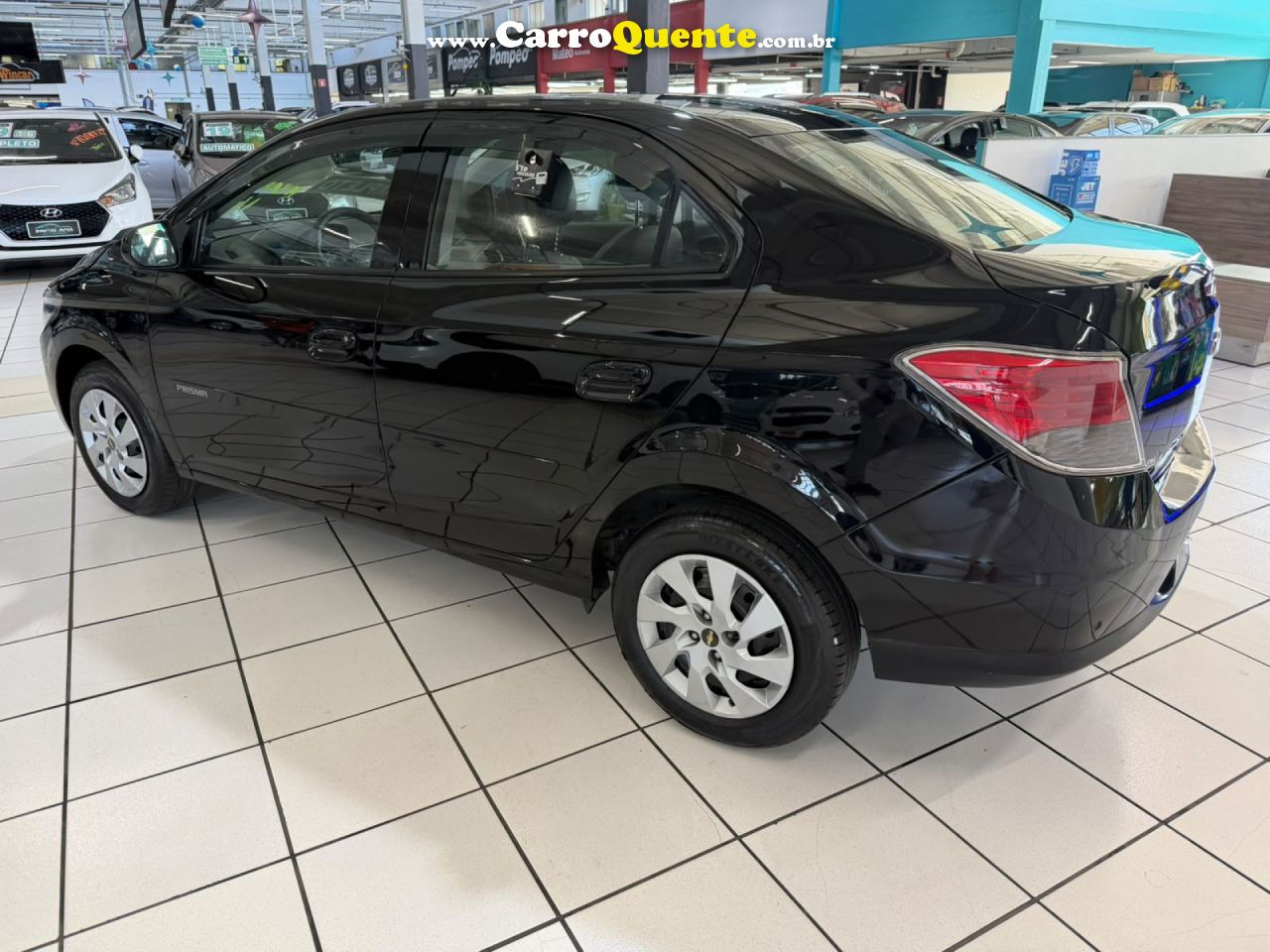 CHEVROLET   PRISMA SED. LT 1.4 8V FLEXPOWER 4P   PRETO 2015 1.4 FLEX - Loja