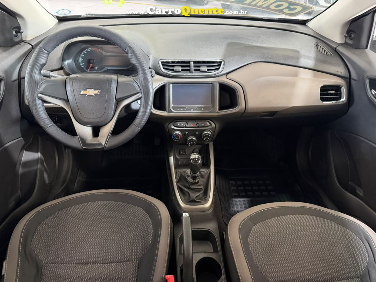 CHEVROLET   PRISMA SED. LT 1.4 8V FLEXPOWER 4P   PRETO 2015 1.4 FLEX - Loja