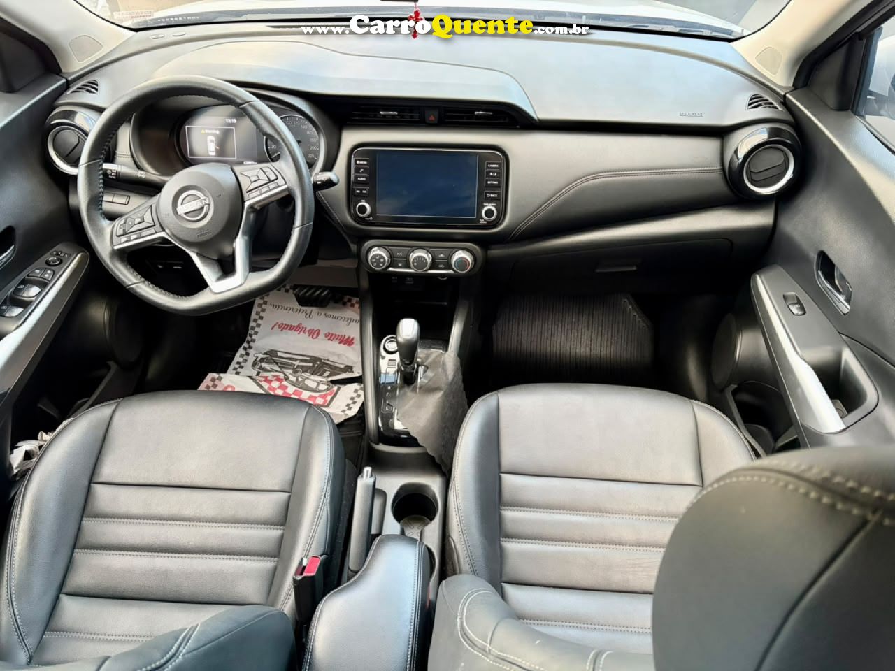NISSAN   KICKS ADVANCE 1.6 16V FLEX AUT.   PRATA 2024 1.6 FLEX - Loja