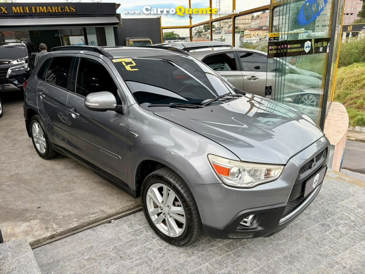 MITSUBISHI   ASX 2.0 16V 4X4 160CV AUT.   CINZA 2012 2.0 GASOLINA - Loja