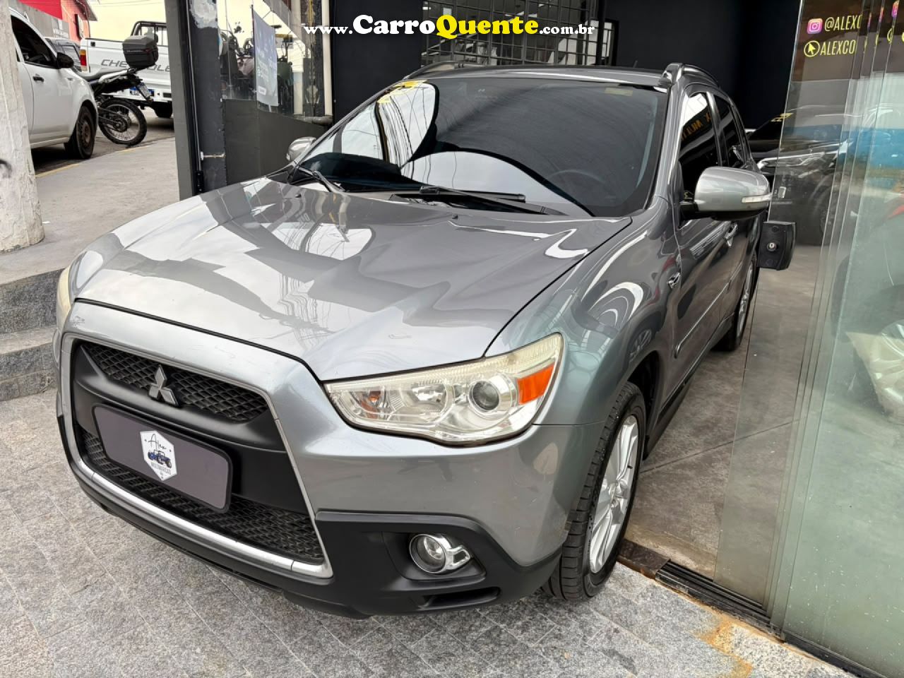 MITSUBISHI   ASX 2.0 16V 4X4 160CV AUT.   CINZA 2012 2.0 GASOLINA - Loja