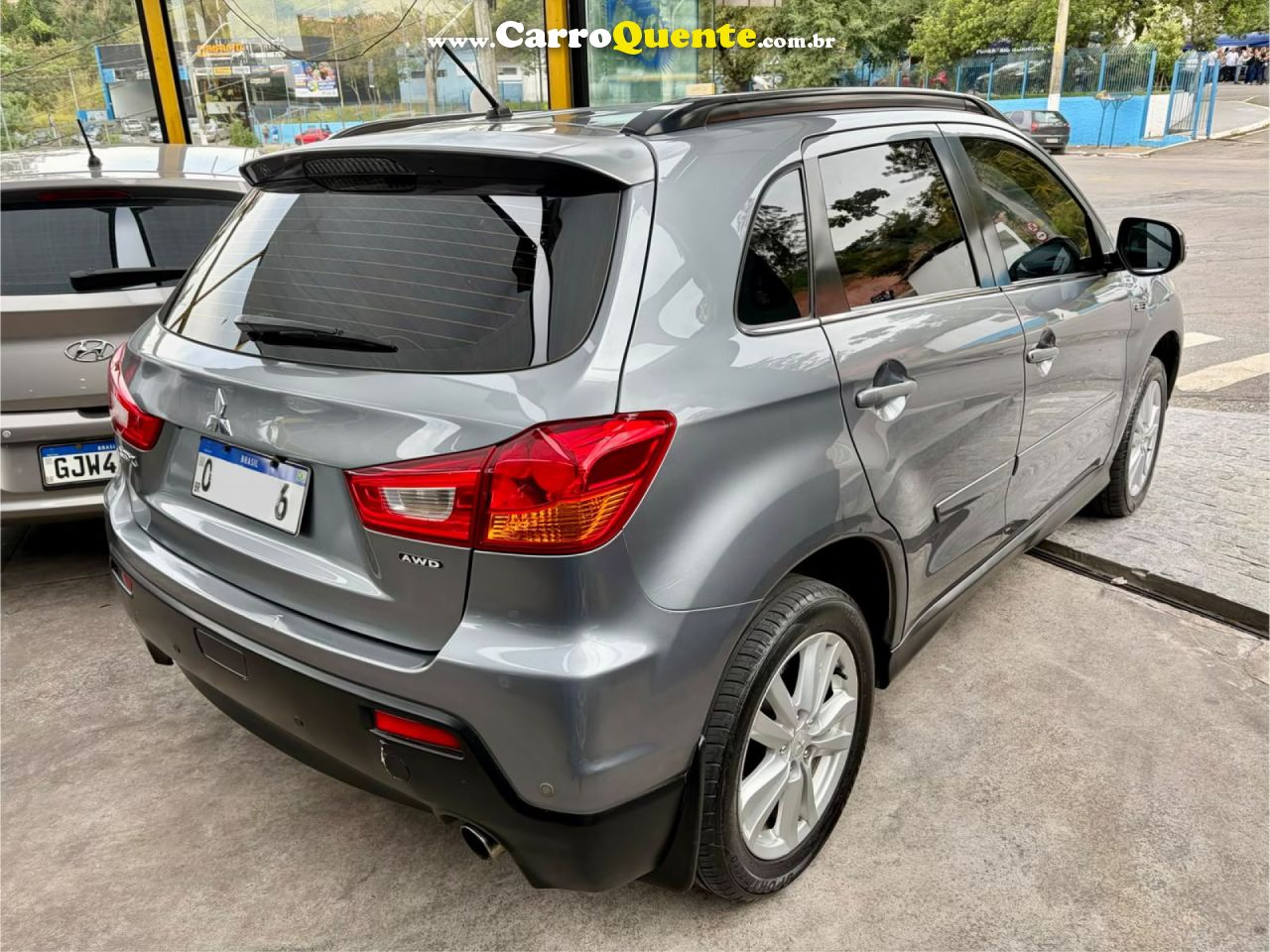 MITSUBISHI   ASX 2.0 16V 4X4 160CV AUT.   CINZA 2012 2.0 GASOLINA - Loja