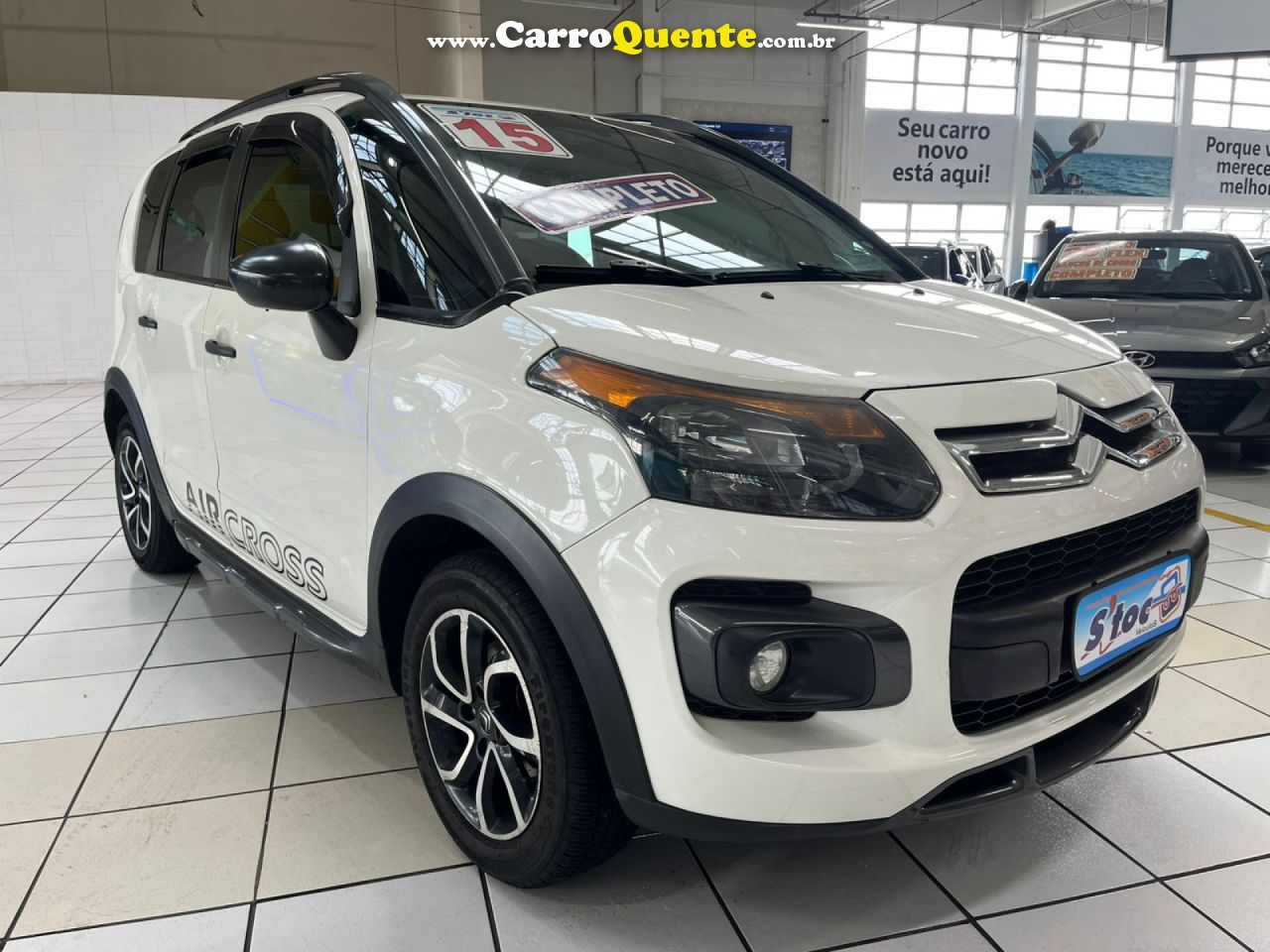 CITROEN   AIRCROSS TENDANCE 1.6 FLEX 16V 5P MEC.   BRANCO 2015 1.6 FLEX - Loja