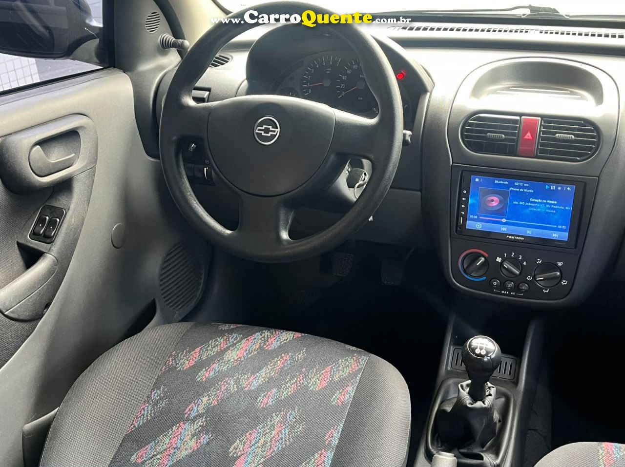CHEVROLET   CORSA RARIDADE COMPLETO 4 PNEUS NOVOS BAIXISSIMA KM OTIMO ESTADO   PRETO 2004 1.0 GASOLINA - Loja
