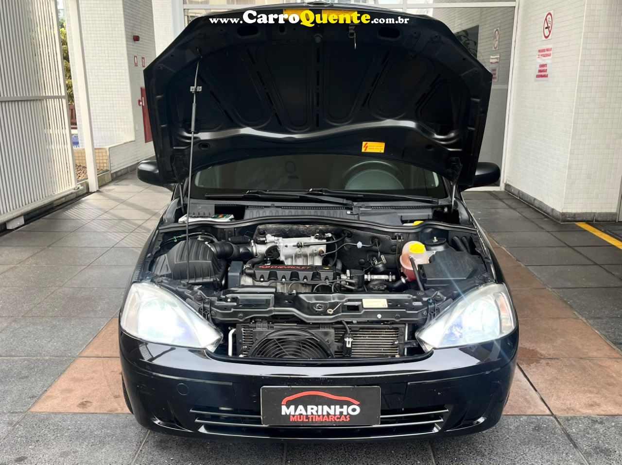 CHEVROLET   CORSA RARIDADE COMPLETO 4 PNEUS NOVOS BAIXISSIMA KM OTIMO ESTADO   PRETO 2004 1.0 GASOLINA - Loja