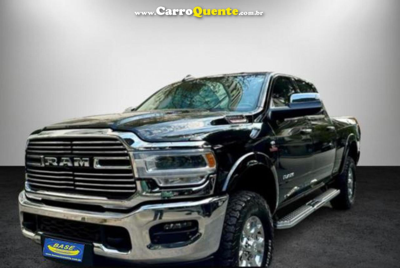 DODGE   RAM 2500 LARAMIE 6.7 I6 TURBO DIESEL   PRETO 2022 6.7 I6 DIESEL - Loja