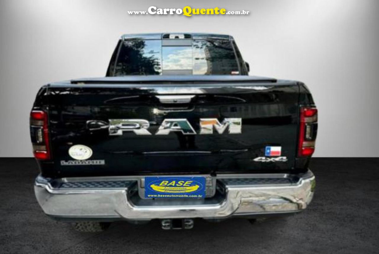 DODGE   RAM 2500 LARAMIE 6.7 I6 TURBO DIESEL   PRETO 2022 6.7 I6 DIESEL - Loja