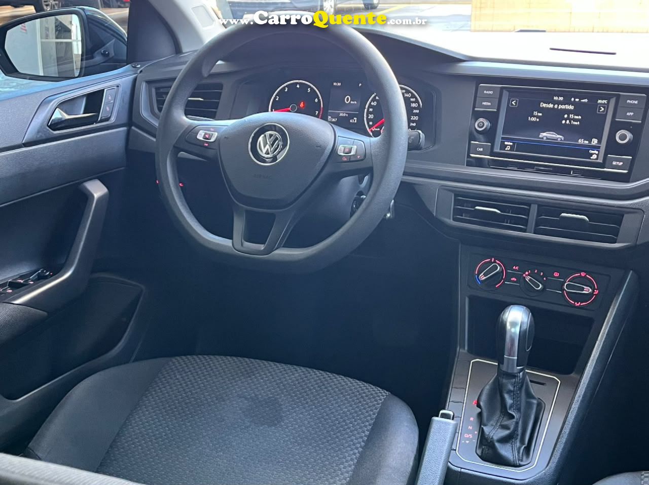 VOLKSWAGEN   VIRTUS 1.6 AUTOMATICO UNICA DONA BAIXA KM OTIMO ESTADO   PRETO 2020 1.6 FLEX - Loja