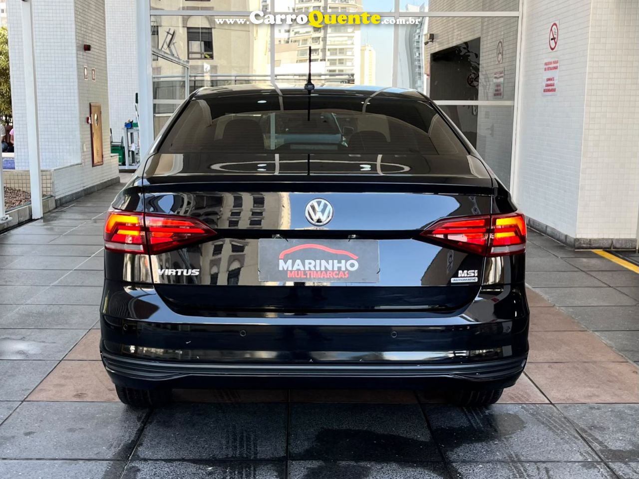 VOLKSWAGEN   VIRTUS 1.6 AUTOMATICO UNICA DONA BAIXA KM OTIMO ESTADO   PRETO 2020 1.6 FLEX - Loja
