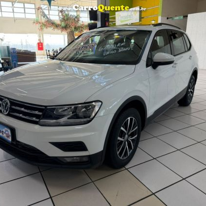 VOLKSWAGEN   TIGUAN ALLSPAC 250 TSI 1.4 FLEX   BRANCO 2018 1.4 FLEX