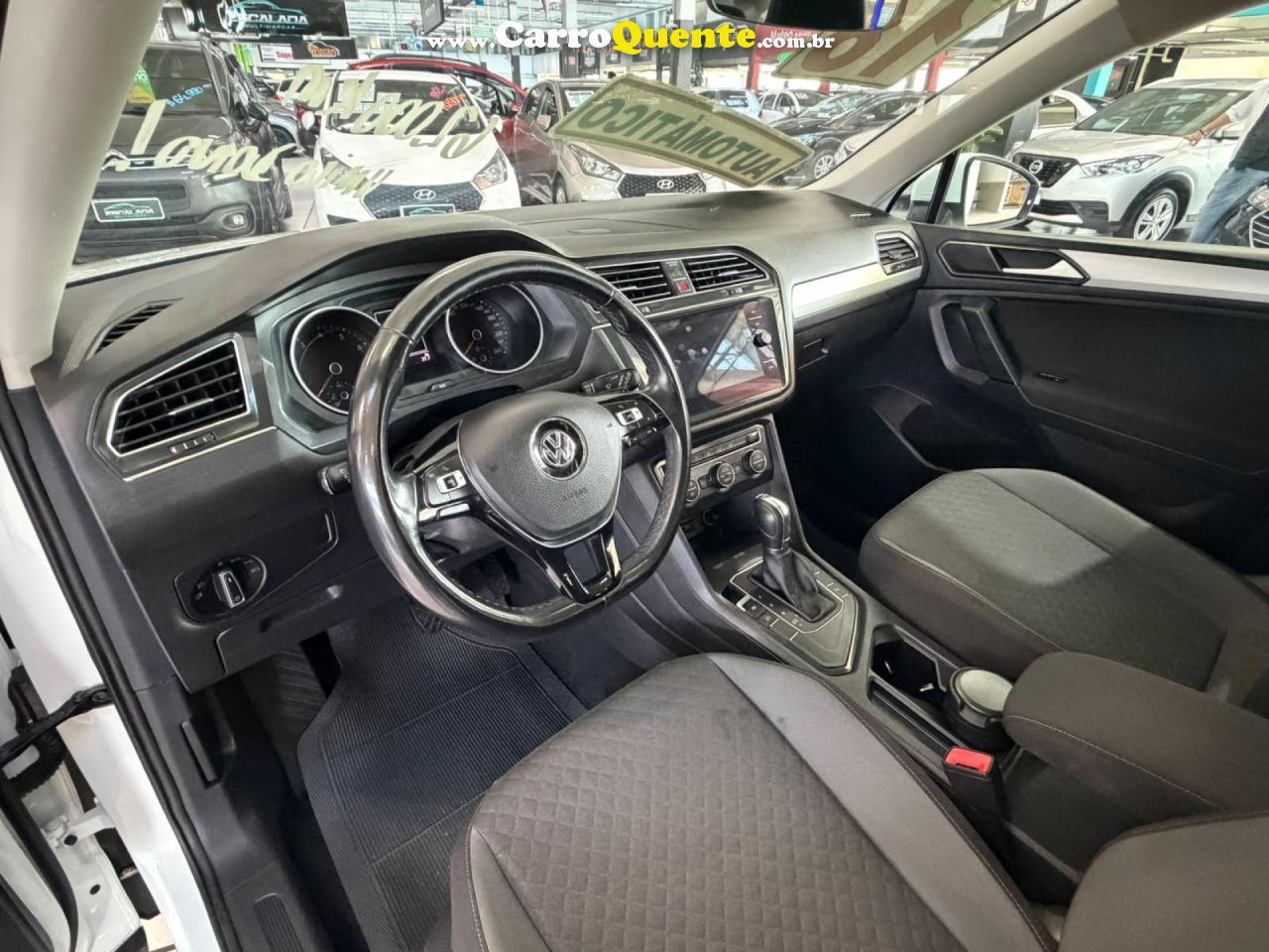 VOLKSWAGEN   TIGUAN ALLSPAC 250 TSI 1.4 FLEX   BRANCO 2018 1.4 FLEX - Loja