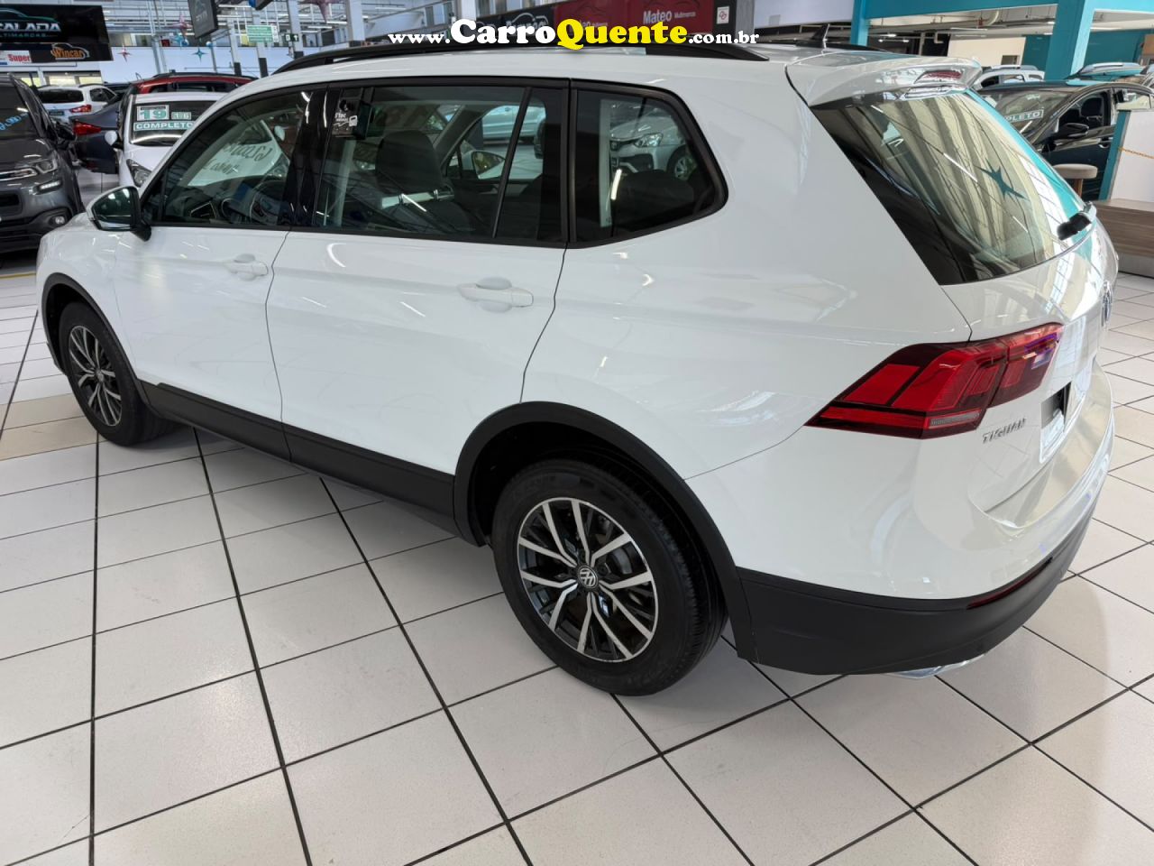 VOLKSWAGEN   TIGUAN ALLSPAC 250 TSI 1.4 FLEX   BRANCO 2018 1.4 FLEX - Loja