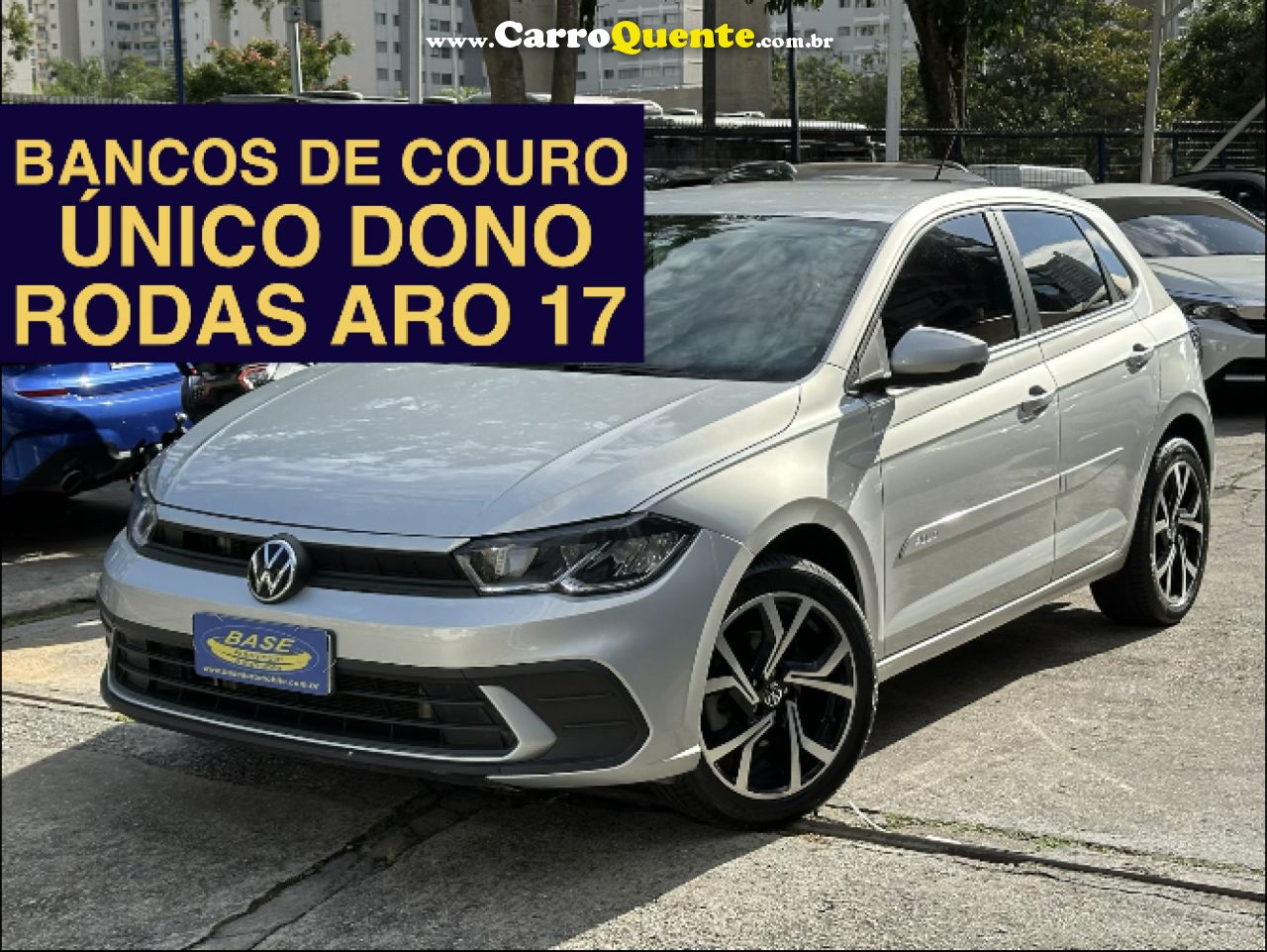 VOLKSWAGEN   POLO 1.0 TSI FLEX 12V 5P   PRATA 2024 1.0 FLEX - Loja