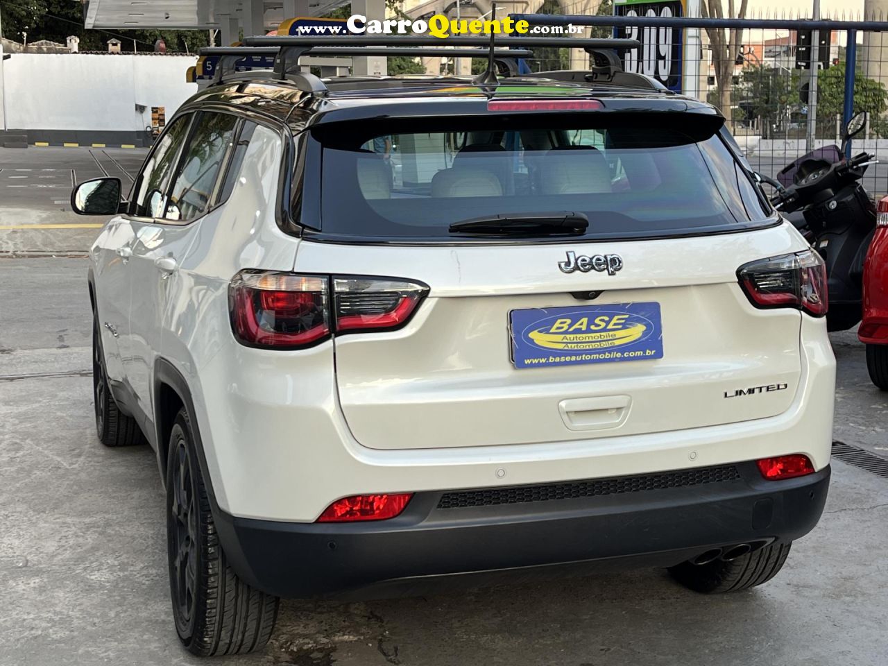 JEEP   COMPASS LIMITED 2.0 4X2 FLEX 16V AUT.   BRANCO 2018 2.0 16V FLEX - Loja