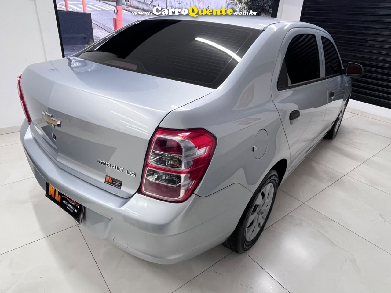 CHEVROLET   COBALT LS 1.4 8V FLEXPOWER 4P   PRATA 2013 1.4 FLEX - Loja