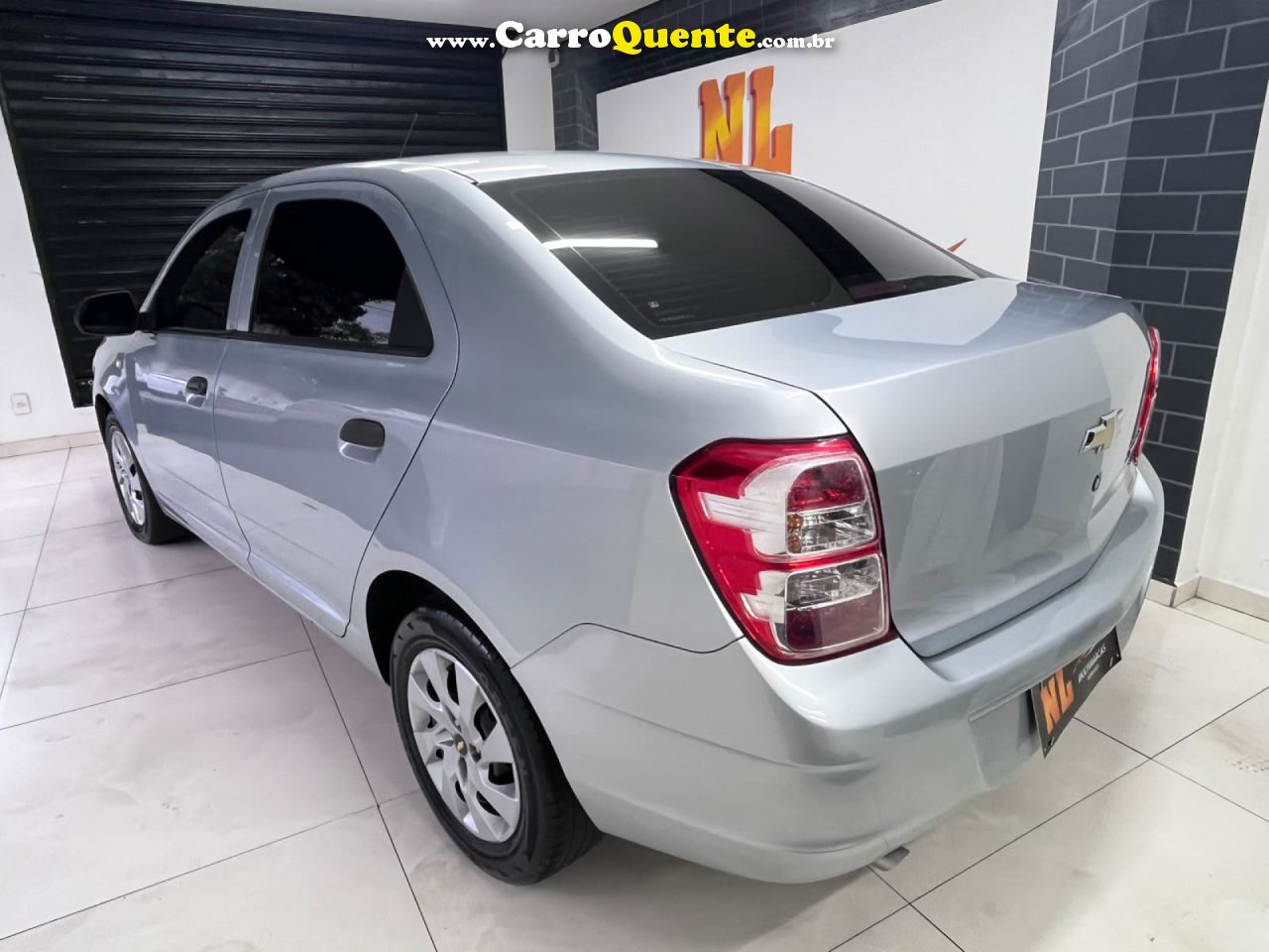 CHEVROLET   COBALT LS 1.4 8V FLEXPOWER 4P   PRATA 2013 1.4 FLEX - Loja