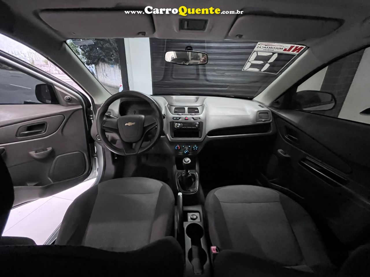 CHEVROLET   COBALT LS 1.4 8V FLEXPOWER 4P   PRATA 2013 1.4 FLEX - Loja