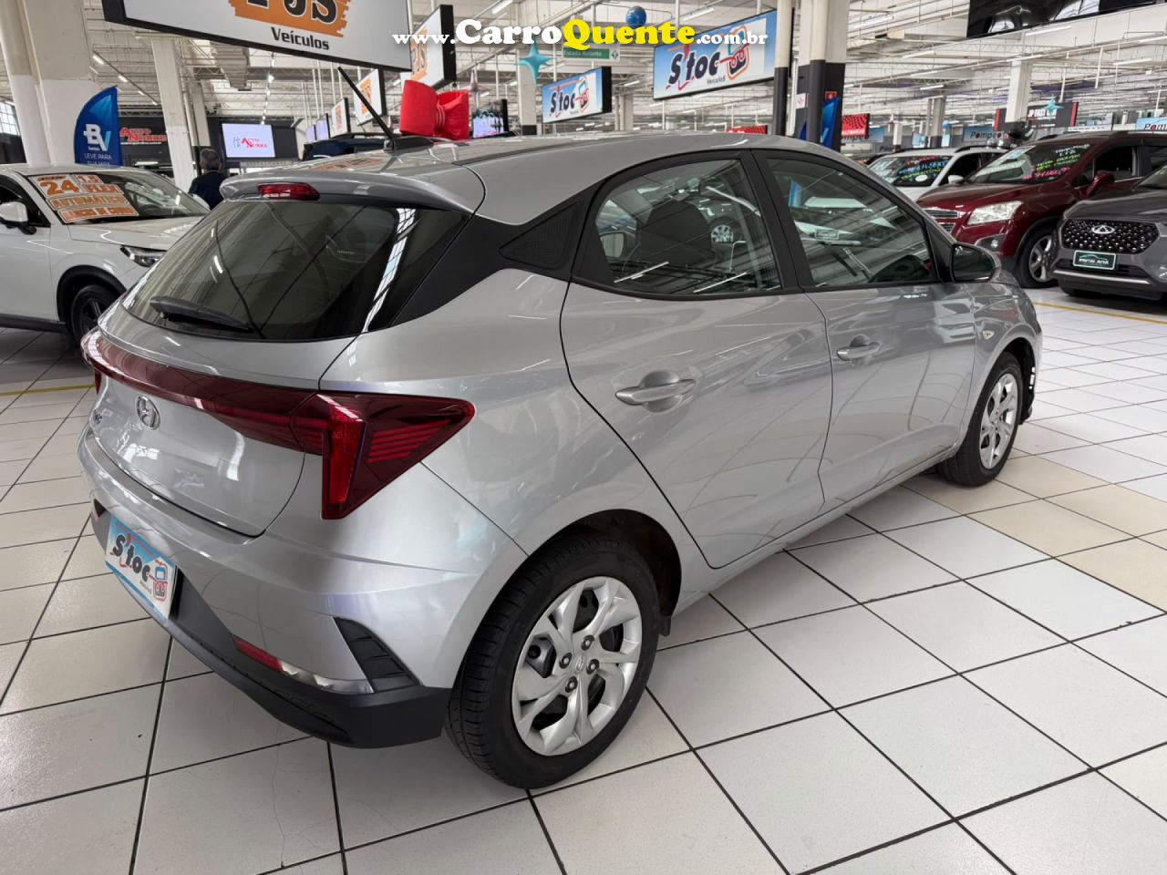 HYUNDAI   HB20 COMF.C.PLUSC.STYLE 1.0 FLEX 12V   PRATA 2026 1.0 FLEX - Loja