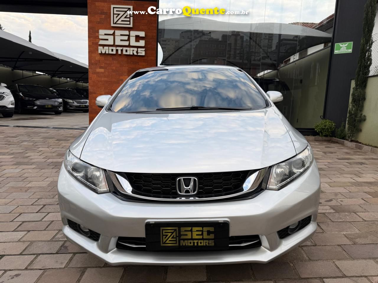 HONDA   CIVIC SEDAN LXR 2.0 FLEXONE 16V AUT. 4P   PRATA 2016 2.0 GASOLINA - Loja