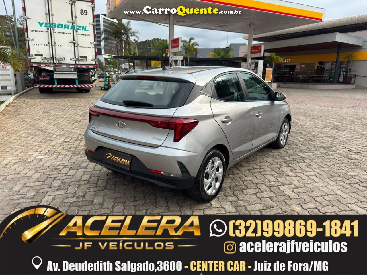 HYUNDAI   HB20 COMF.C.PLUSC.STYLE 1.0 FLEX 12V   PRATA 2026 1.0 FLEX - Loja
