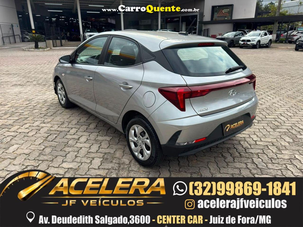 HYUNDAI   HB20 COMF.C.PLUSC.STYLE 1.0 FLEX 12V   PRATA 2026 1.0 FLEX - Loja