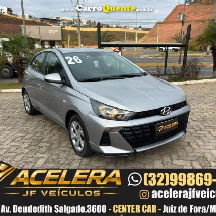 HYUNDAI   HB20 COMF.C.PLUSC.STYLE 1.0 FLEX 12V   PRATA 2026 1.0 FLEX